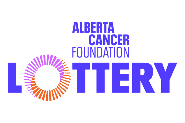 Logo for Alberta Cancer Foundation Lottery.