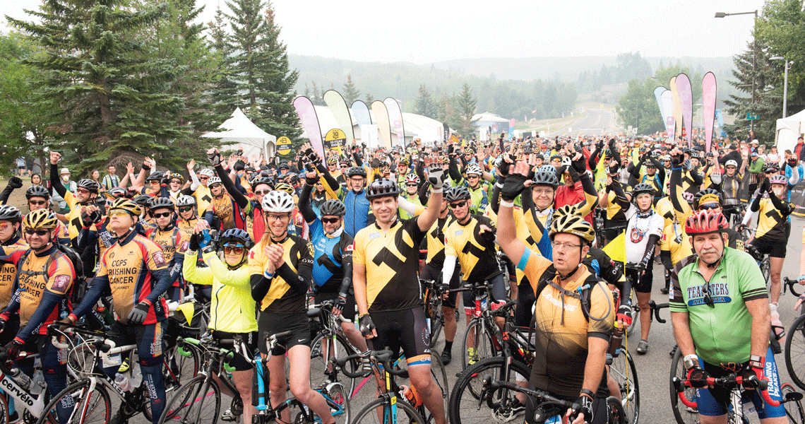 Despite a Change of Plans the Enbridge Ride to Conquer Cancer Broke Records 1 ChangeofPlans Frontline Fall2018