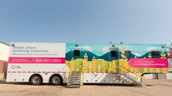 News 5 Mobile Breast Screening Unit