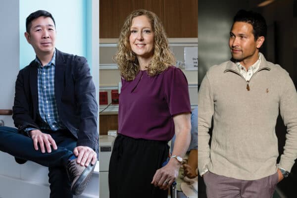 A collage of images featuring Dr. Jason Tay, Jillian Gautschi-Nichol and Allan Black.