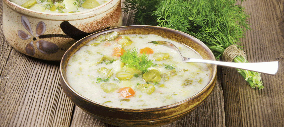 Recipe: Slow Cooker Dill Pickle Soup 4 LEAP W18 Recipe PickleSoup Shutterstock
