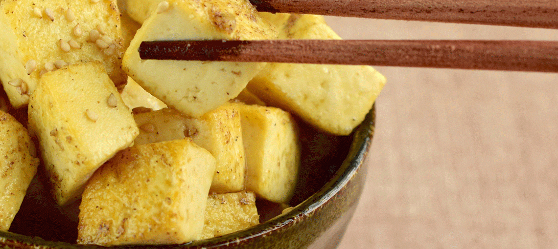 Fried Tofu, Korean Style 2 Leap Tofu